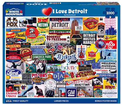 Set of 3: Michigan Bundle 1000 piece