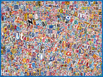 USA Word Map (2175pz) - 500 Piece Jigsaw Puzzle