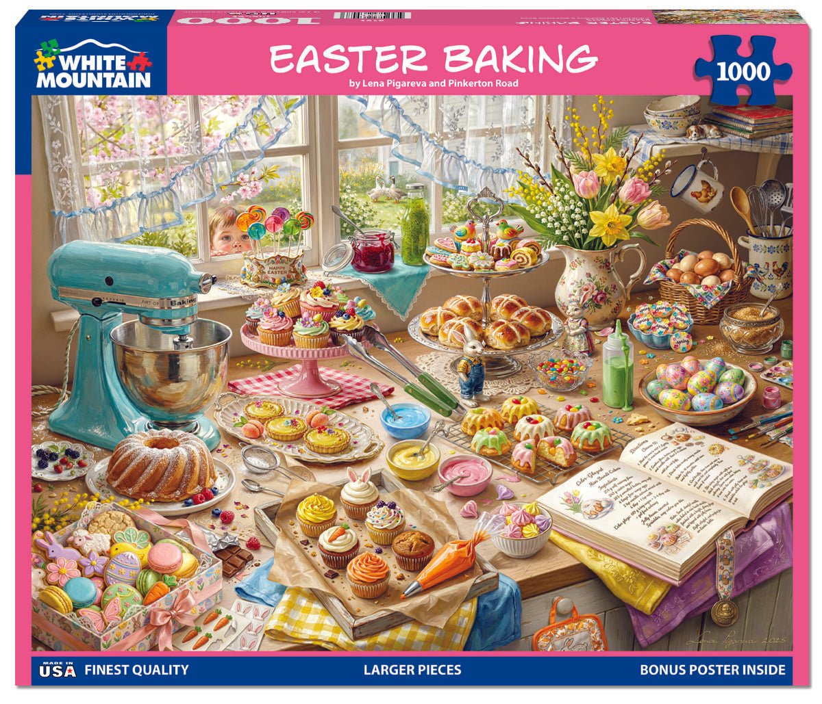 Easter Baking (2186pz) - 1000 Piece Jigsaw Puzzle