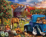 Maplewood Farm in Fall (2193pz) - 1000 Piece Jigsaw Puzzle
