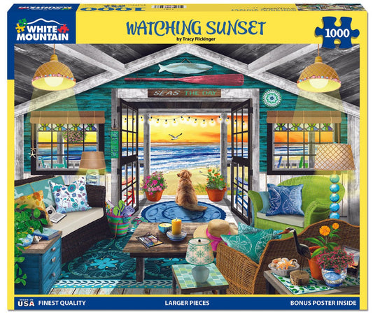 Watching Sunset (2197pz) - 1000 Piece Jigsaw Puzzle