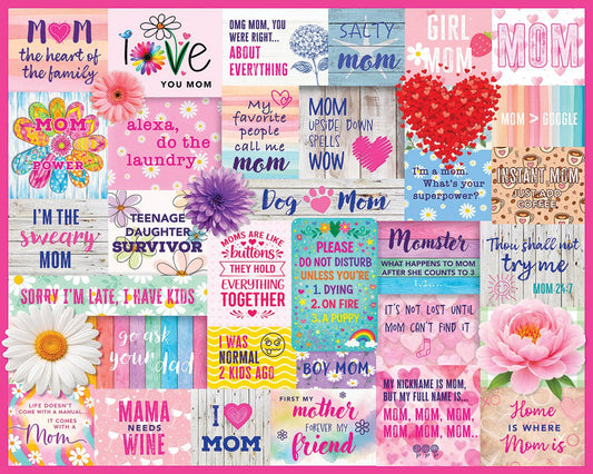 Mom Power (2199pz) - 1000 Piece Jigsaw Puzzle