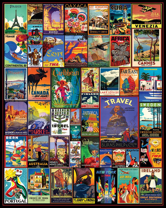 Travel The World (2200pz) - 1000 Piece Jigsaw Puzzle
