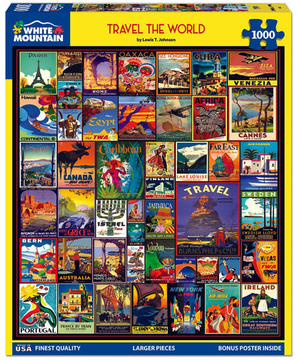 Travel The World (2200pz) - 1000 Piece Jigsaw Puzzle