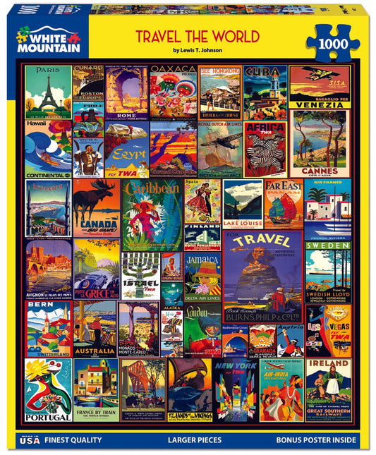 Travel The World (2200pz) - 1000 Piece Jigsaw Puzzle
