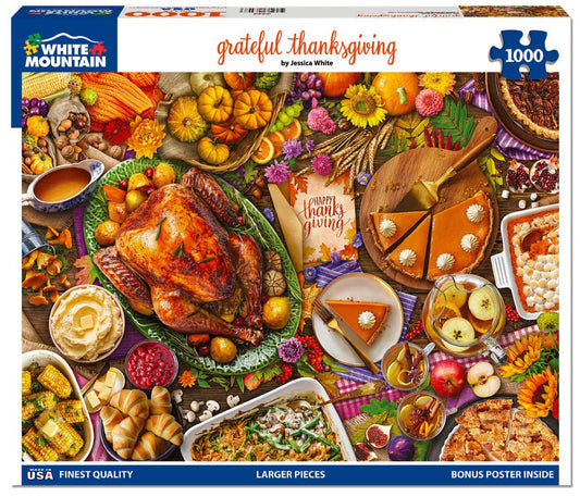 Grateful Thanksgiving (2222pz) - 1000 Piece Jigsaw Puzzle