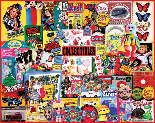 Things Kids Collect (2233pz) - 1000 Piece Jigsaw Puzzle
