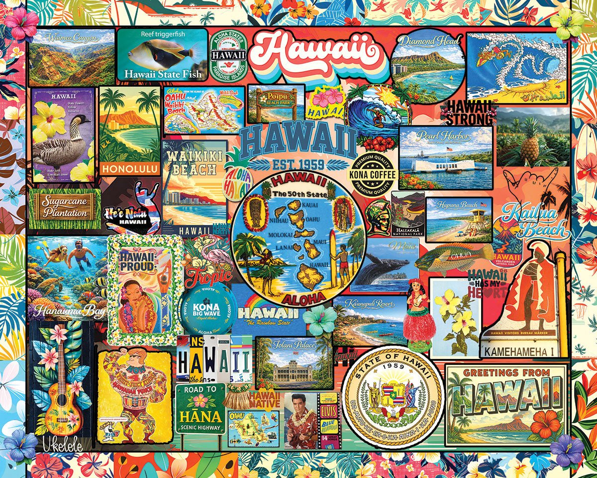 I Love Hawaii (2235pz) - 1000 Piece Jigsaw Puzzle