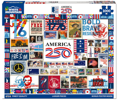 250 Celebration Of America (2236pz) - 1000 Piece Jigsaw Puzzle