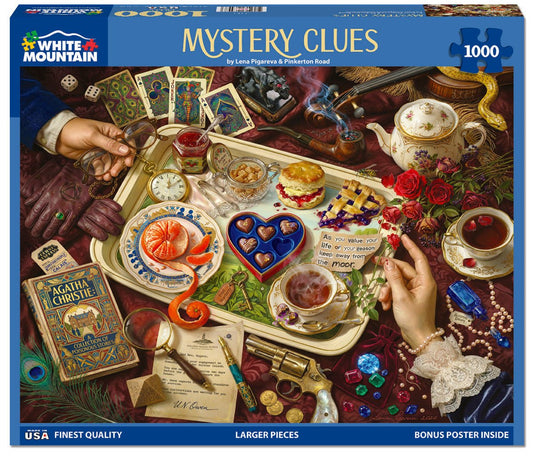 Mystery Clues (2237pz) - 1000 Piece Jigsaw Puzzle