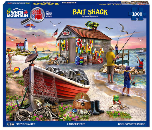 Bait Shack Seek & Find (2238pz) - 1000 Piece Jigsaw Puzzle