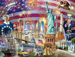 Beautiful USA (2239pz) - 500 Piece Jigsaw Puzzle