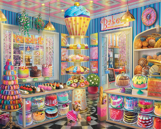Cupcake Bakery (2259pz) - 1000 Piece Jigsaw Puzzle