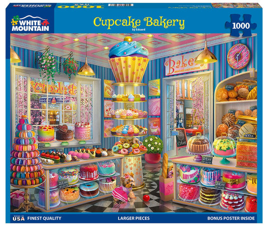 Cupcake Bakery (2259pz) - 1000 Piece Jigsaw Puzzle
