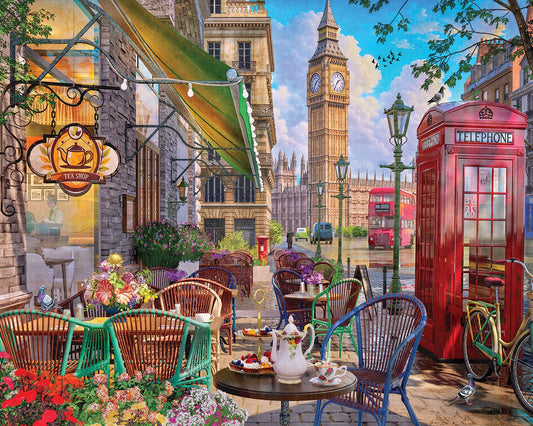 Afternoon Tea (2260pz) - 1000 Piece Jigsaw Puzzle