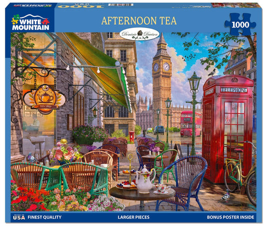 Afternoon Tea (2260pz) - 1000 Piece Jigsaw Puzzle