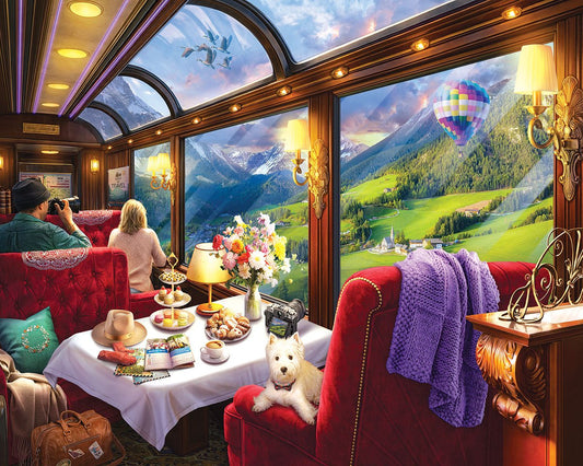 Glacial Express (2264pz) - 1000 Piece Jigsaw Puzzle