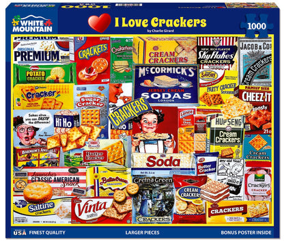 I Love Crackers (2265pz) - 1000 Piece Jigsaw Puzzle