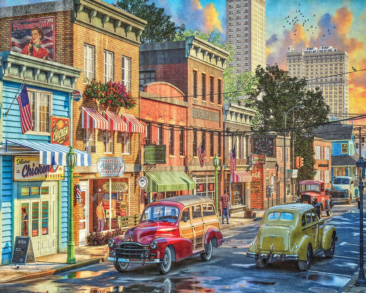 Mainstreet Afternoon (2266pz) - 1000 Piece Jigsaw Puzzle