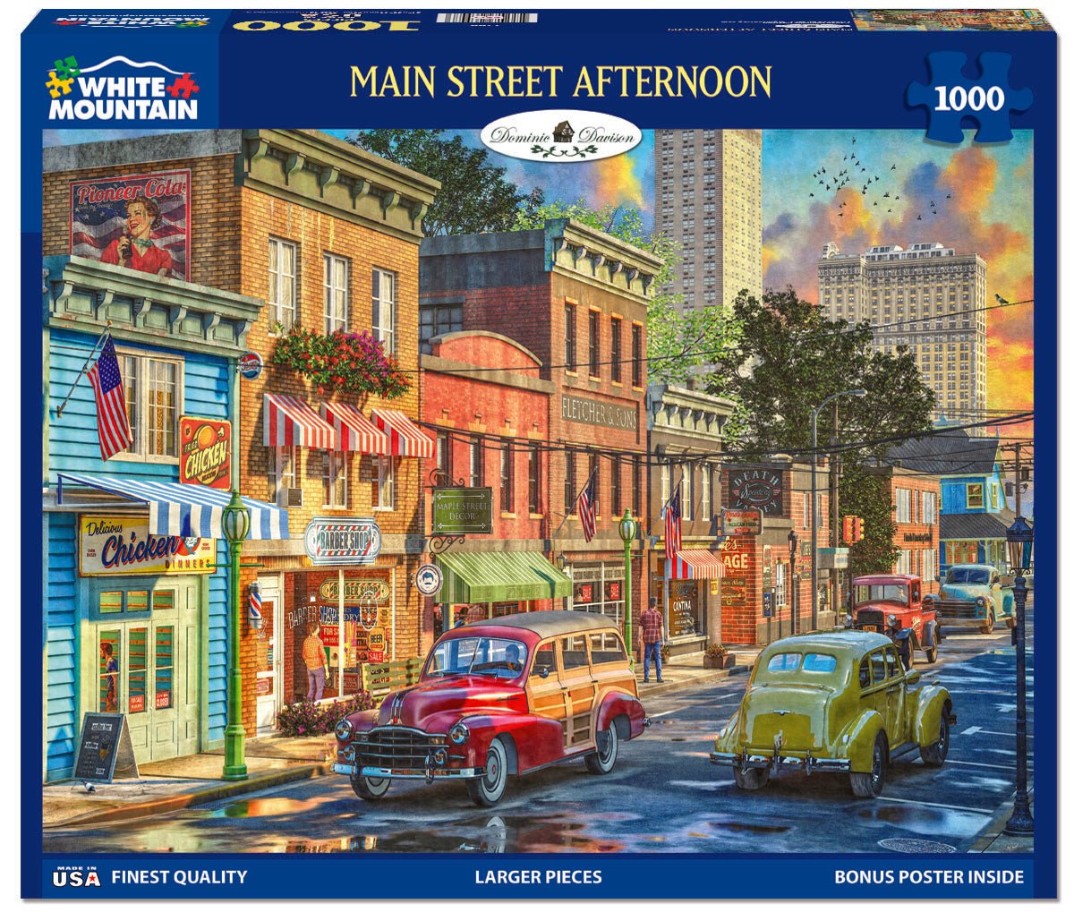 Mainstreet Afternoon (2266pz) - 1000 Piece Jigsaw Puzzle