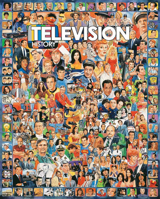 Television History (270pz) - 1000 Piece Jigsaw Puzzle