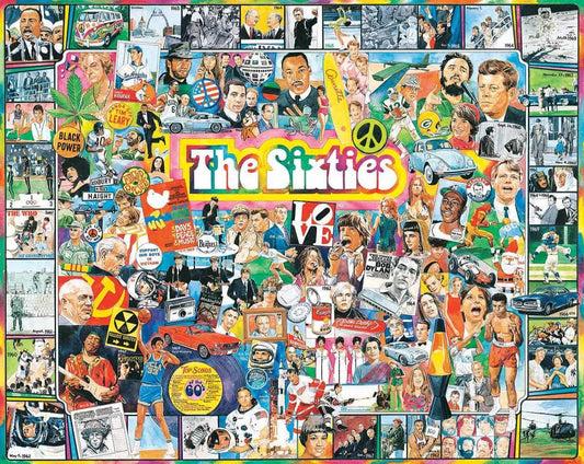 The Sixties (305pz) - 1000 Piece Jigsaw Puzzle