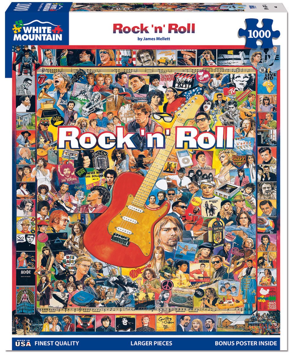 Rock 'n' Roll (409pz) - 1000 Piece Jigsaw Puzzle