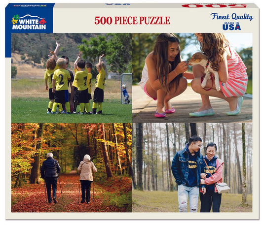 Custom Puzzle 19.25" x 26.625" - 500 Piece Puzzle