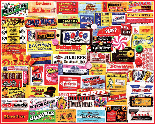 Candy Wrappers (862pz) - 1000 Piece Jigsaw Puzzle