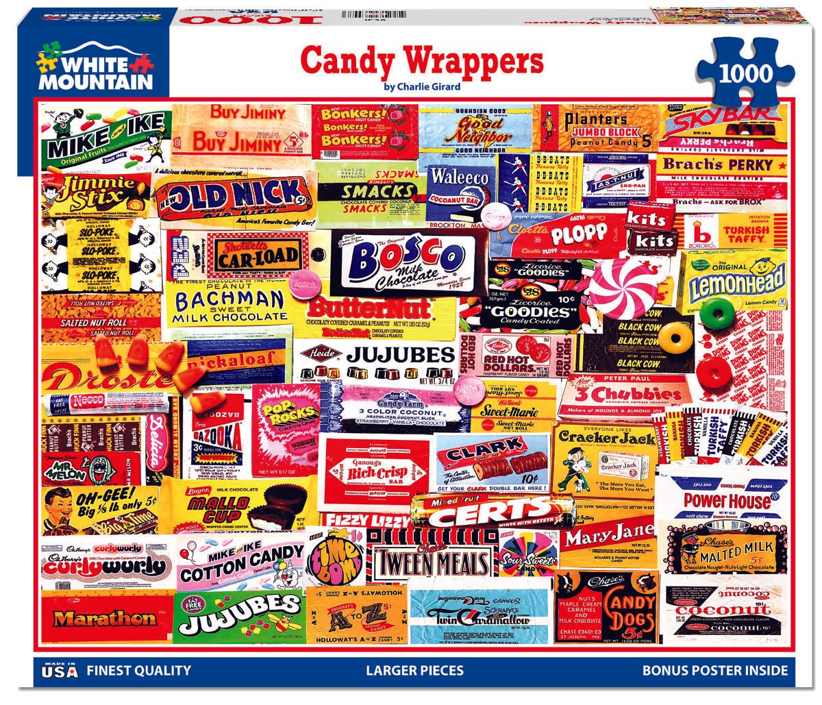 Candy Wrappers (862pz) - Discontinued