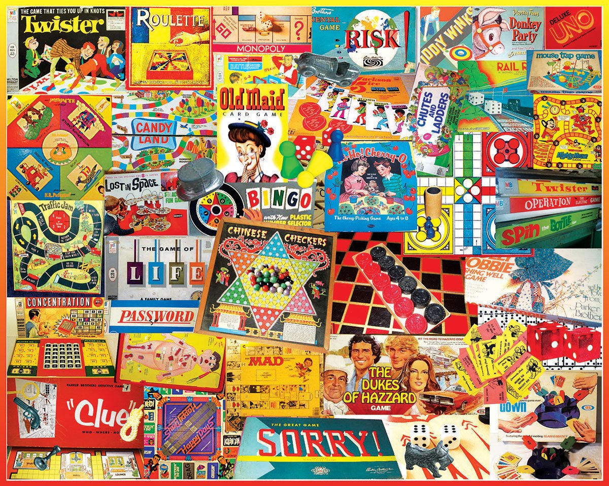 Set of 2: Nostalgic Puzzle Bundle 1000 piece