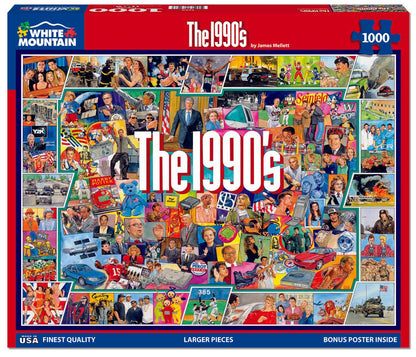 The Nineties (959pz) - 1000 Piece Jigsaw Puzzle