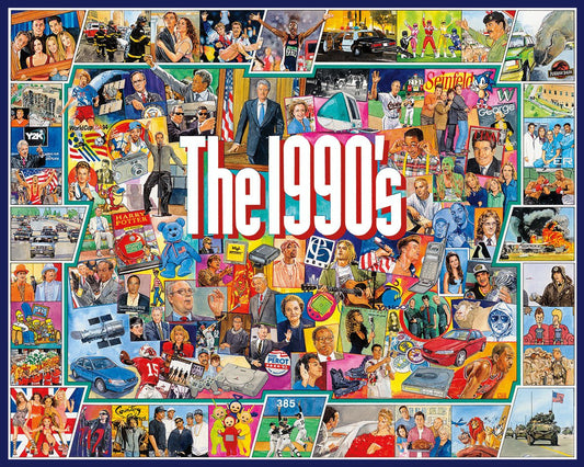 The Nineties (959pz) - 1000 Piece Jigsaw Puzzle