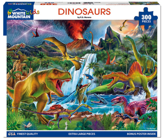 Dinosaurs (1821pz) - 300 Piece Jigsaw Puzzle