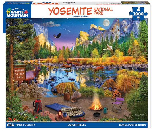 Yosemite (1785pz) - 1000 Piece Jigsaw Puzzle