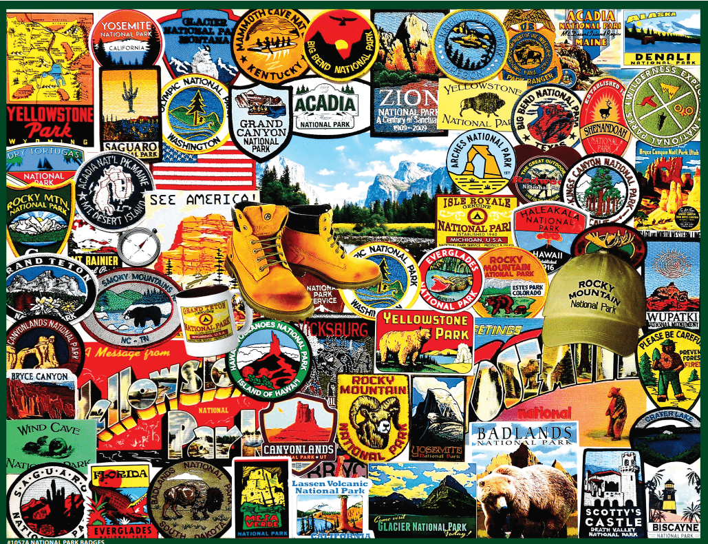 Set of 2: Travel Puzzle Bundle 1000 Piece
