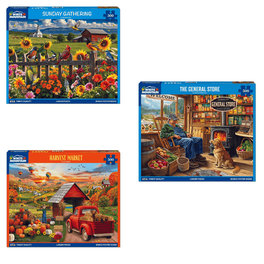 Set of 3: Simple Times Bundle 500 piece