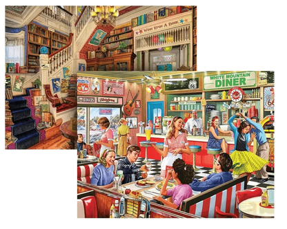Set of 2: Best Selling Scene Bundle 1000 piece
