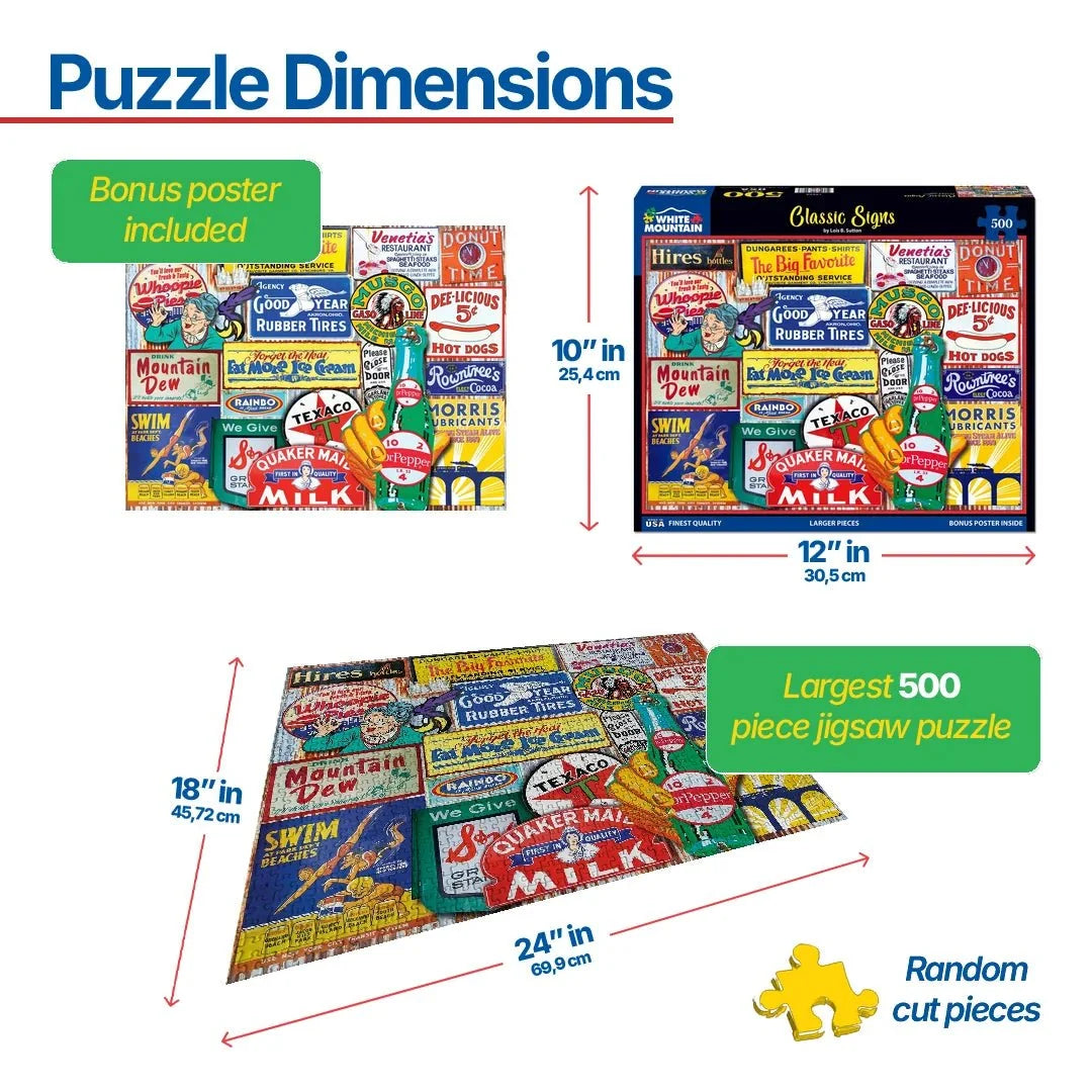 Puzzle Dimensions