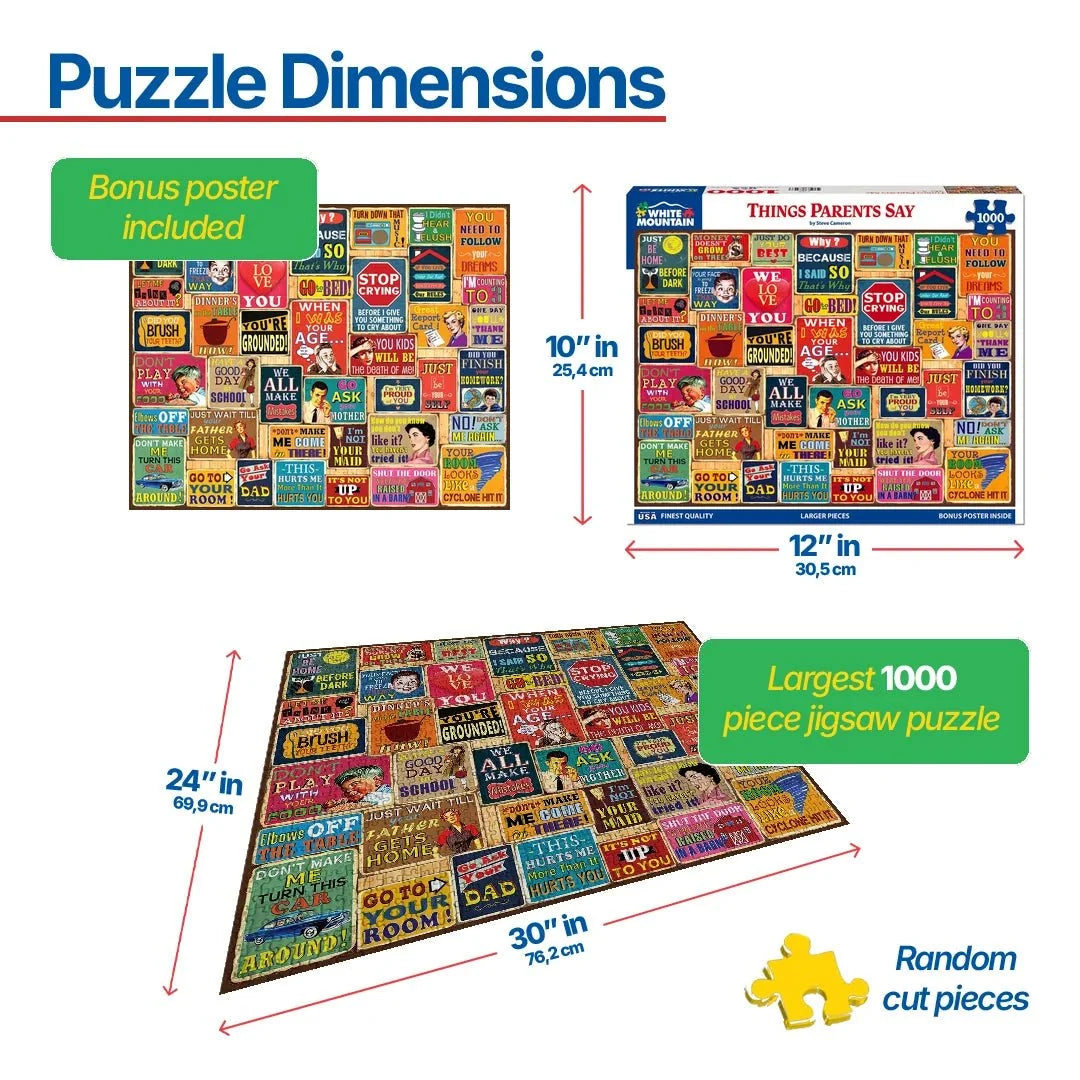 Puzzle Dimensions
