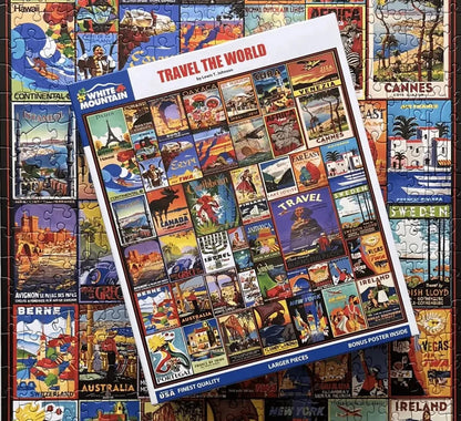 Travel The World (1153pz) - 500 Pieces