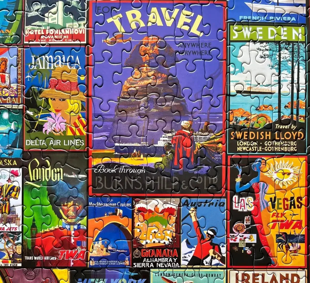 Travel The World (1153pz) - 500 Pieces