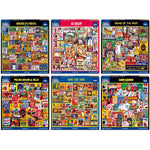 Set of 6: Collage  Bundle 1000 piece